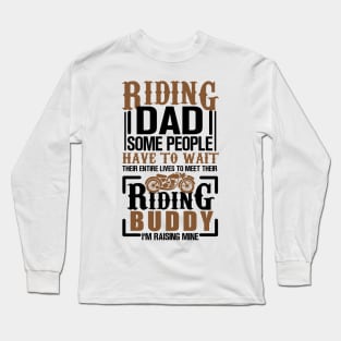 Motorcycle Dad Long Sleeve T-Shirt